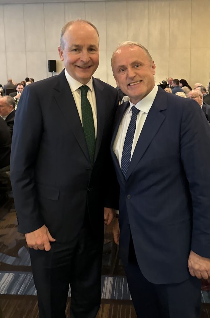 Ireland's Tainaiste (Deputy Prime Minister), Michael Martin and